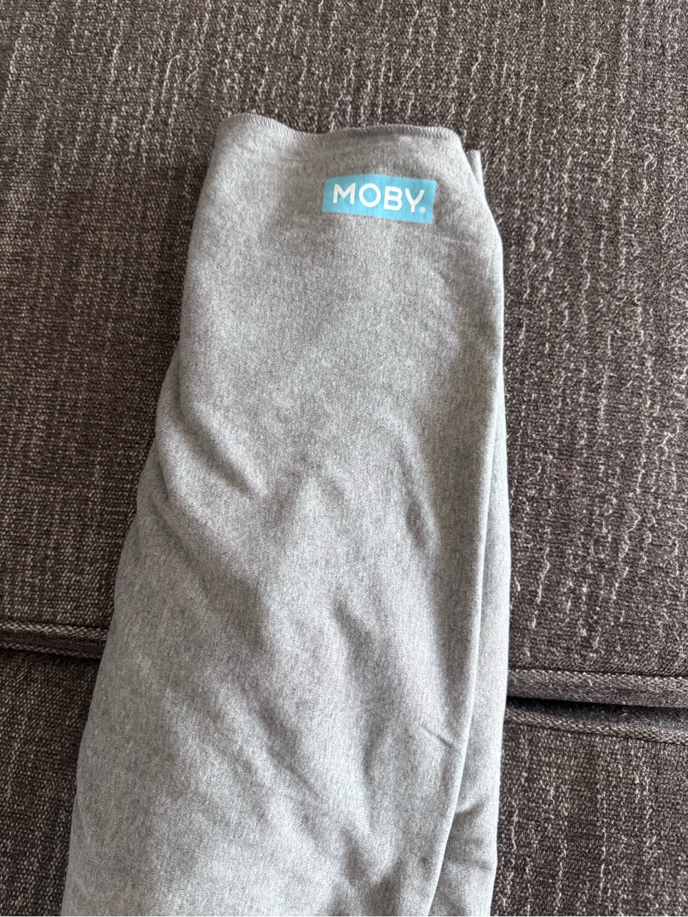 Moby Gray Babywearing Sling Cover by MOBY